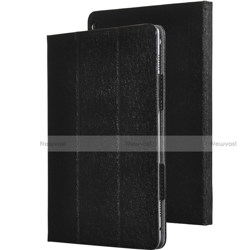 Leather Case Stands Flip Cover for Huawei MediaPad M3 Lite Black