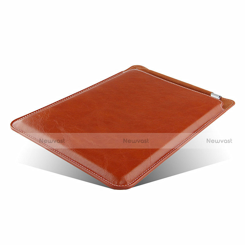 Leather Case Stands Flip Cover for Huawei MediaPad M5 Pro 10.8 Brown