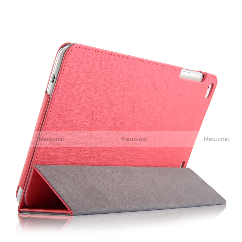 Leather Case Stands Flip Cover for Huawei Mediapad T1 10 Pro T1-A21L T1-A23L Hot Pink