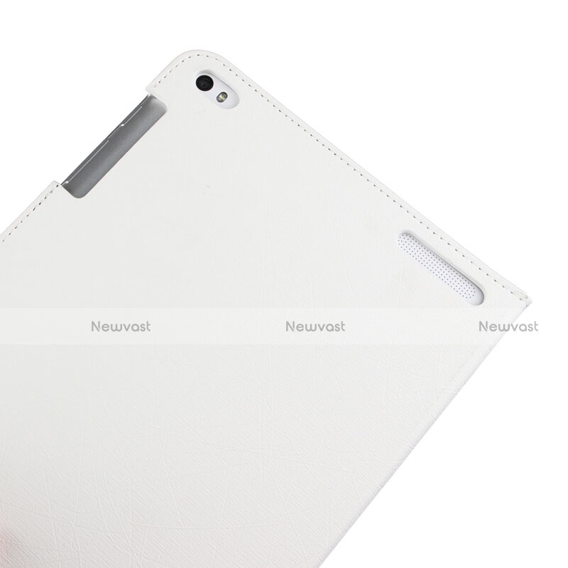 Leather Case Stands Flip Cover for Huawei Mediapad T1 10 Pro T1-A21L T1-A23L White