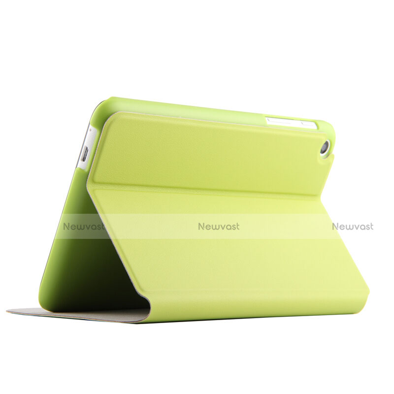 Leather Case Stands Flip Cover for Huawei Mediapad T1 7.0 T1-701 T1-701U Green