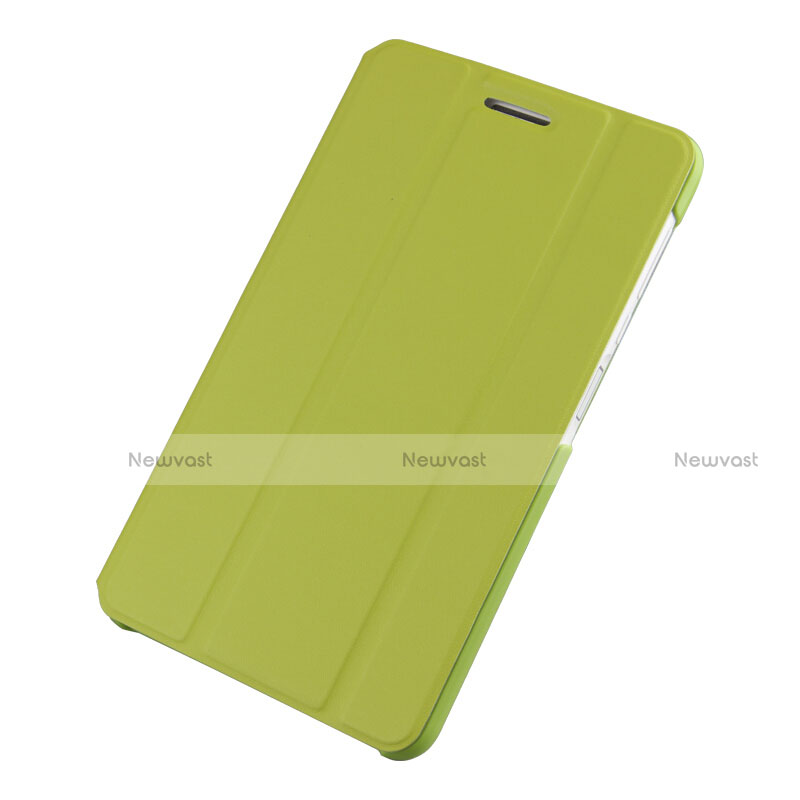 Leather Case Stands Flip Cover for Huawei MediaPad T2 Pro 7.0 PLE-703L Green