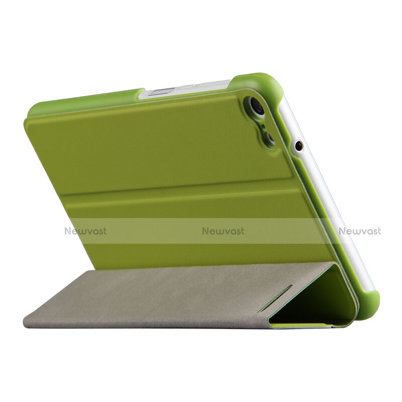 Leather Case Stands Flip Cover for Huawei MediaPad T2 Pro 7.0 PLE-703L Green