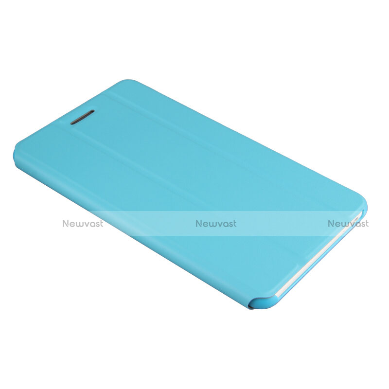 Leather Case Stands Flip Cover for Huawei MediaPad T2 Pro 7.0 PLE-703L Sky Blue