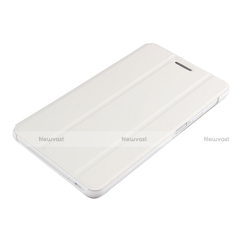 Leather Case Stands Flip Cover for Huawei MediaPad T2 Pro 7.0 PLE-703L White