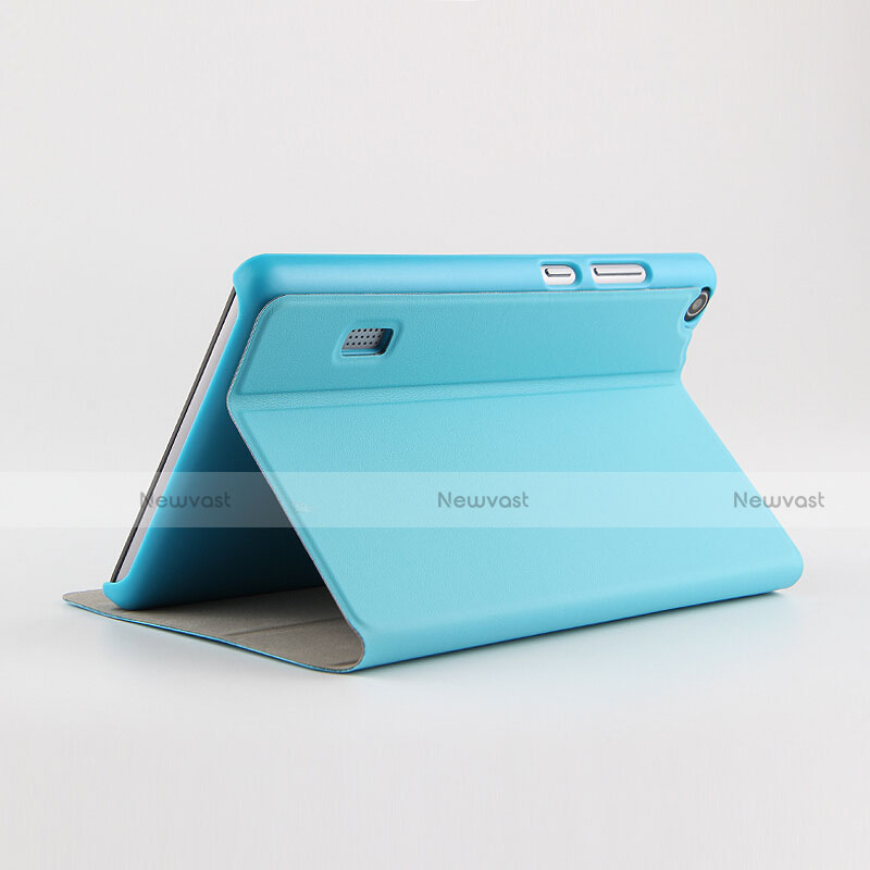 Leather Case Stands Flip Cover for Huawei MediaPad T3 7.0 BG2-W09 BG2-WXX Sky Blue