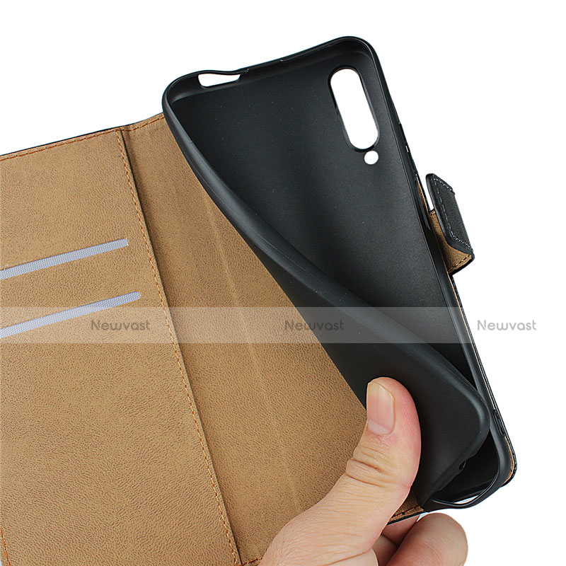 Leather Case Stands Flip Cover for Huawei P Smart Pro (2019) Black