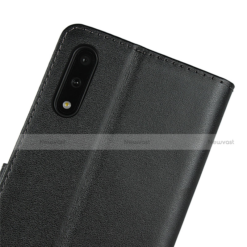 Leather Case Stands Flip Cover for Huawei P Smart Z (2019) Black