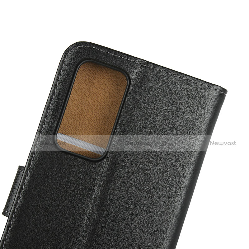 Leather Case Stands Flip Cover for Huawei P40 Black