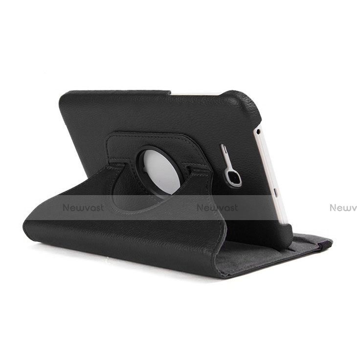 Leather Case Stands Flip Cover for Samsung Galaxy Tab 3 Lite 7.0 T110 T113 Black