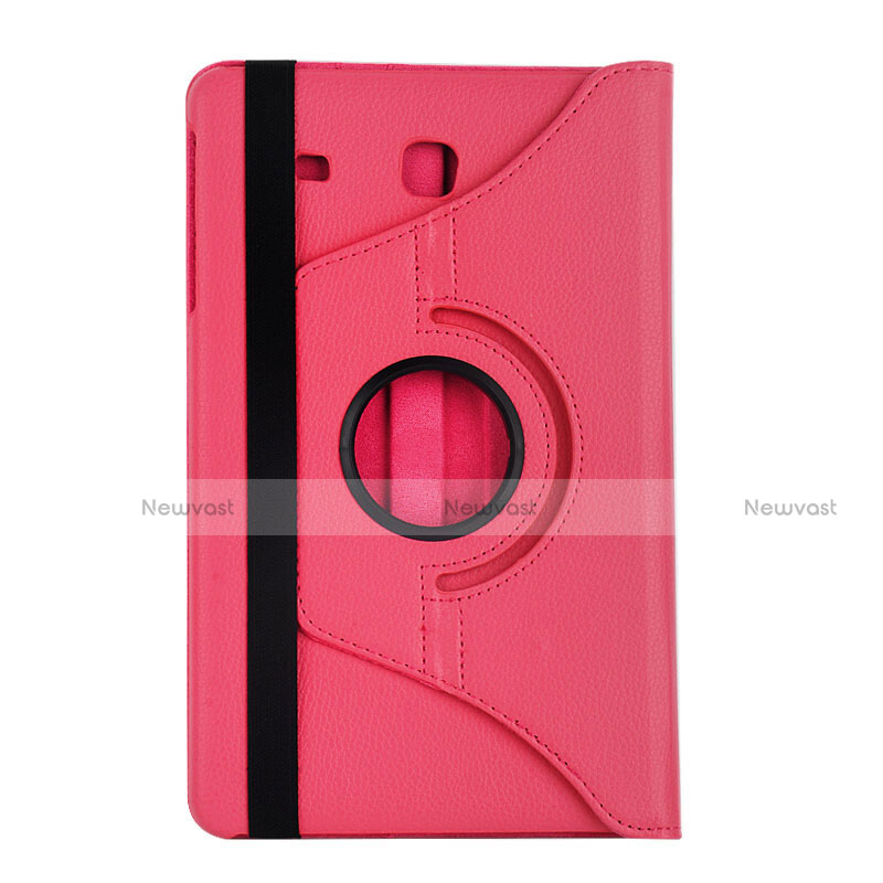 Leather Case Stands Flip Cover for Samsung Galaxy Tab E 9.6 T560 T561 Red