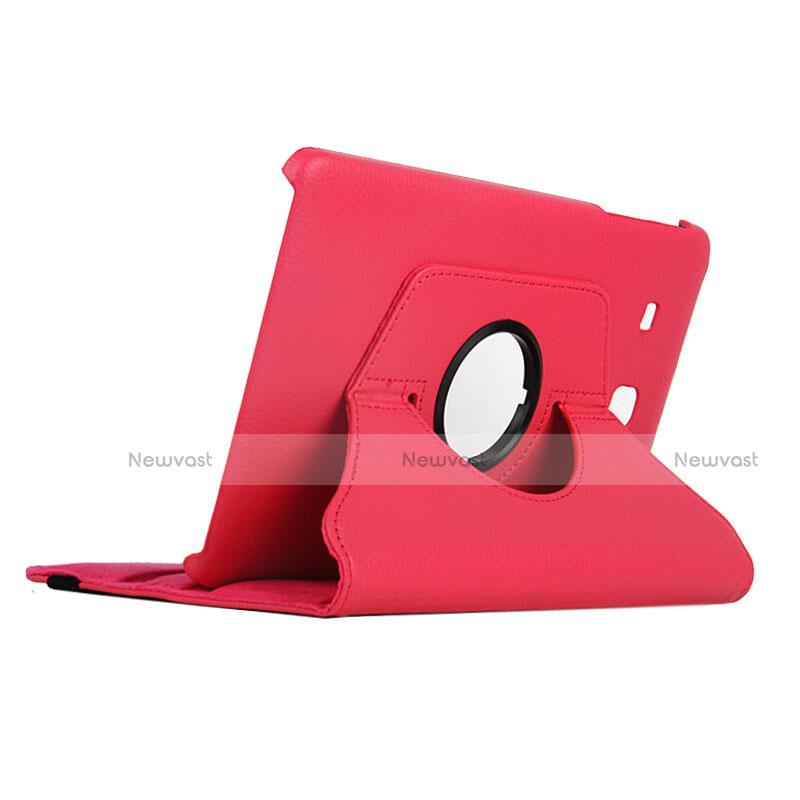 Leather Case Stands Flip Cover for Samsung Galaxy Tab E 9.6 T560 T561 Red