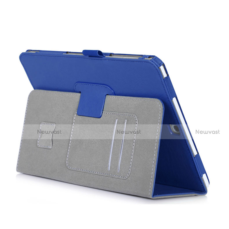 Leather Case Stands Flip Cover for Samsung Galaxy Tab S2 9.7 SM-T810 SM-T815 Blue