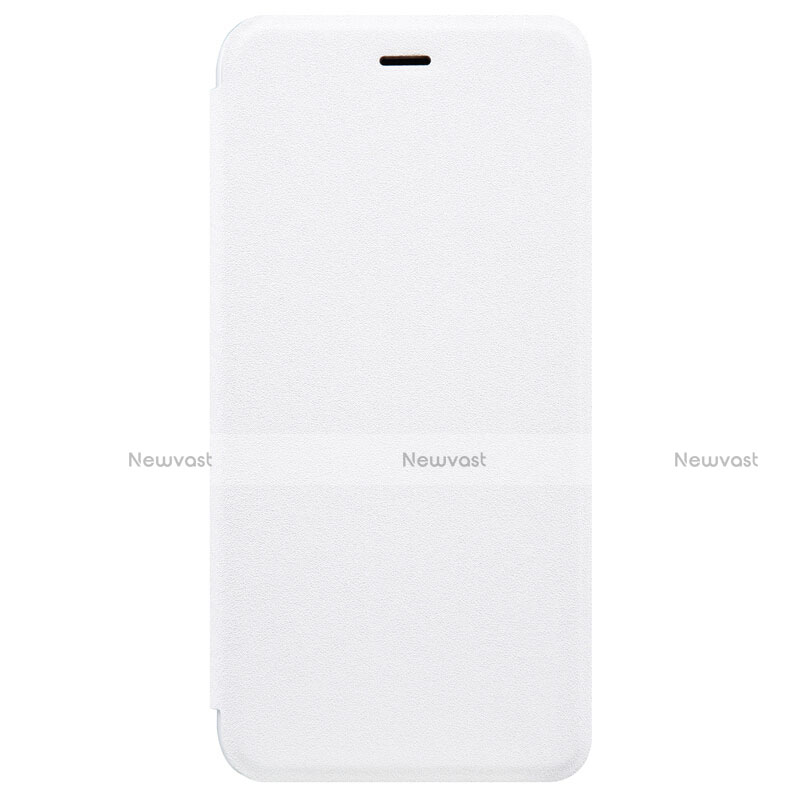 Leather Case Stands Flip Cover for Xiaomi Mi 6 White