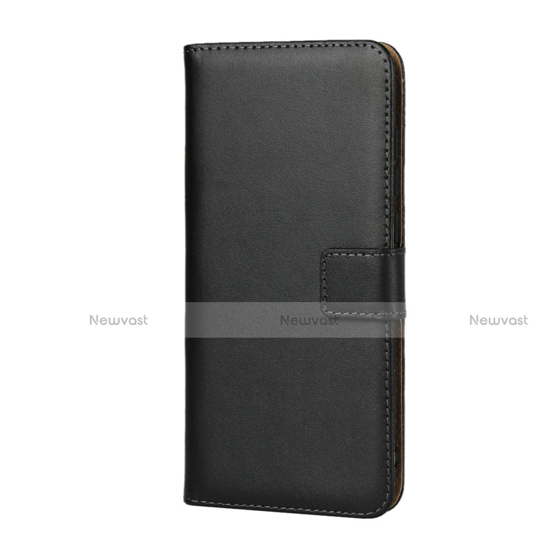 Leather Case Stands Flip Cover for Xiaomi Mi 9 Lite Black