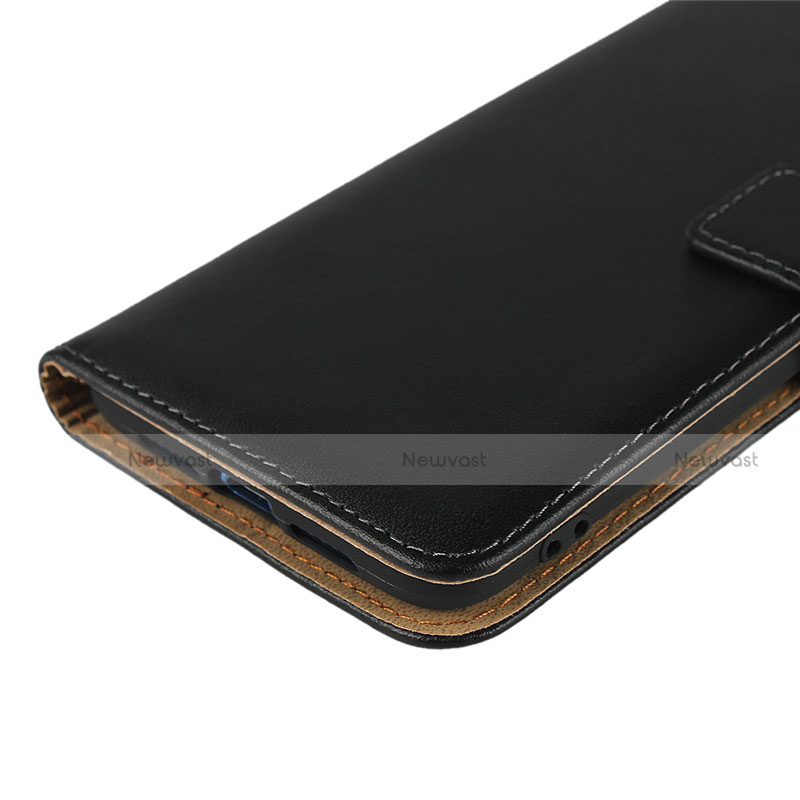 Leather Case Stands Flip Cover for Xiaomi Mi 9 Pro 5G Black