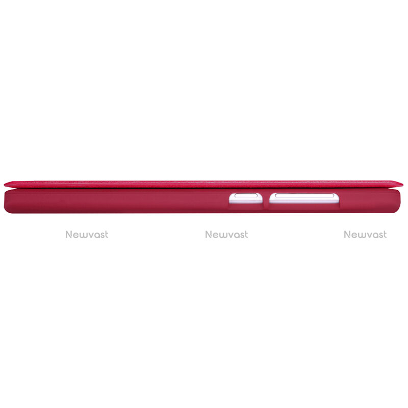 Leather Case Stands Flip Cover for Xiaomi Mi Note Red