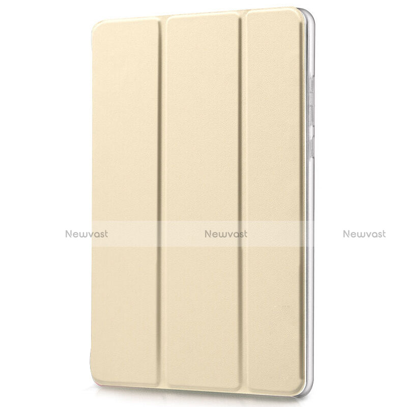 Leather Case Stands Flip Cover for Xiaomi Mi Pad 3 Gold