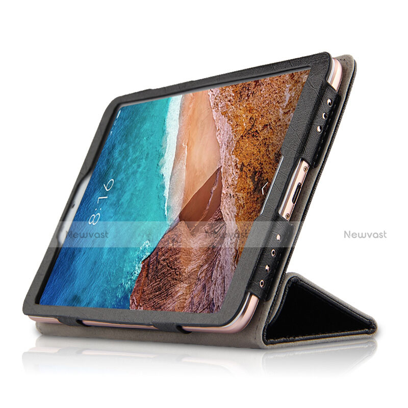 Leather Case Stands Flip Cover for Xiaomi Mi Pad Black