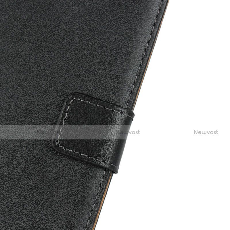 Leather Case Stands Flip Cover for Xiaomi Redmi 8 Black