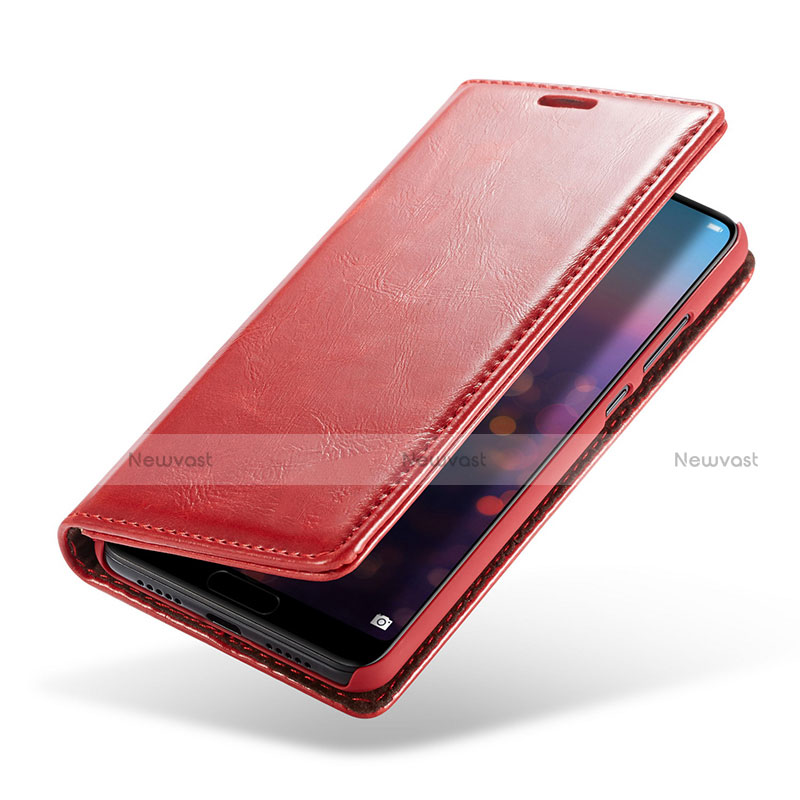 Leather Case Stands Flip Cover G01 Holder for Huawei P20