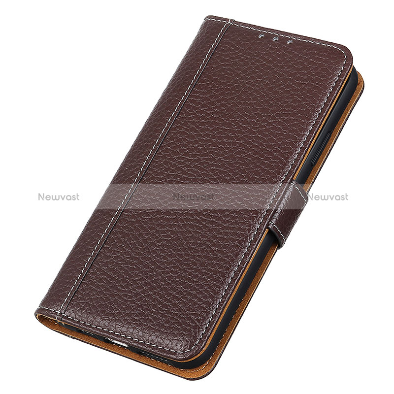 Leather Case Stands Flip Cover H01 Holder for Apple iPhone 14 Pro