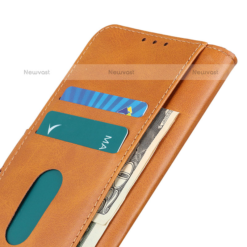 Leather Case Stands Flip Cover H01 Holder for Apple iPhone 15 Pro