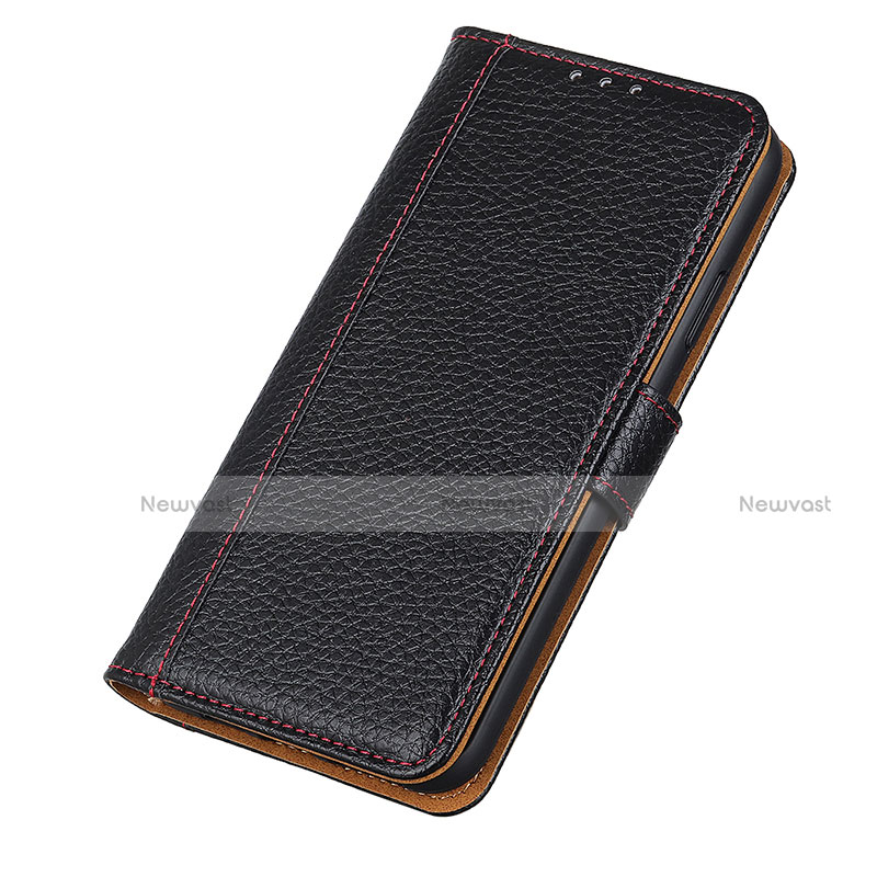 Leather Case Stands Flip Cover H02 Holder for Apple iPhone 15 Pro Max