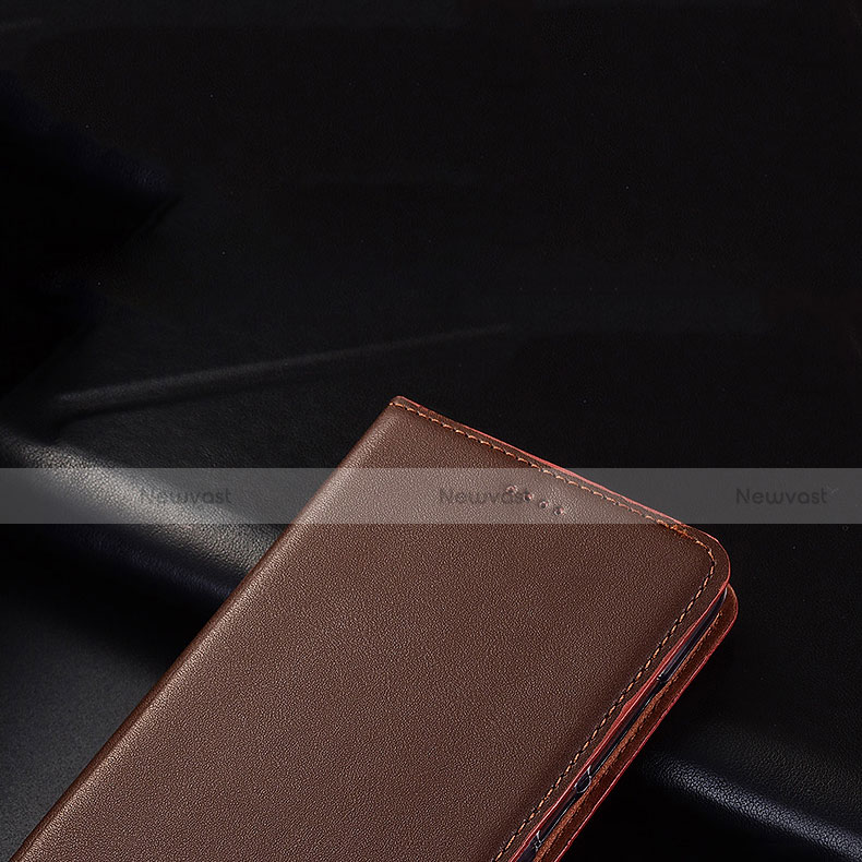 Leather Case Stands Flip Cover H04 Holder for Apple iPhone 15