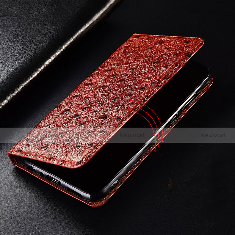 Leather Case Stands Flip Cover H06 Holder for Apple iPhone 14 Pro Max