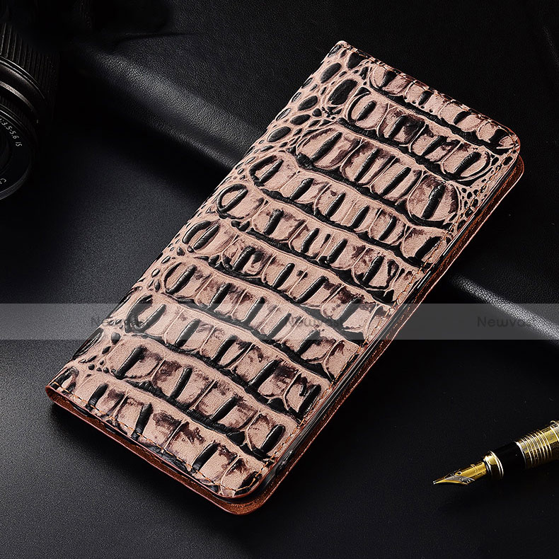 Leather Case Stands Flip Cover H07 Holder for Apple iPhone 14 Pro