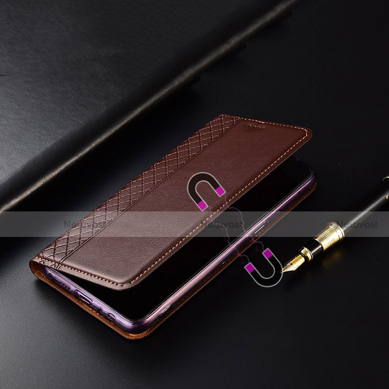 Leather Case Stands Flip Cover H10 Holder for Apple iPhone 13 Pro Max