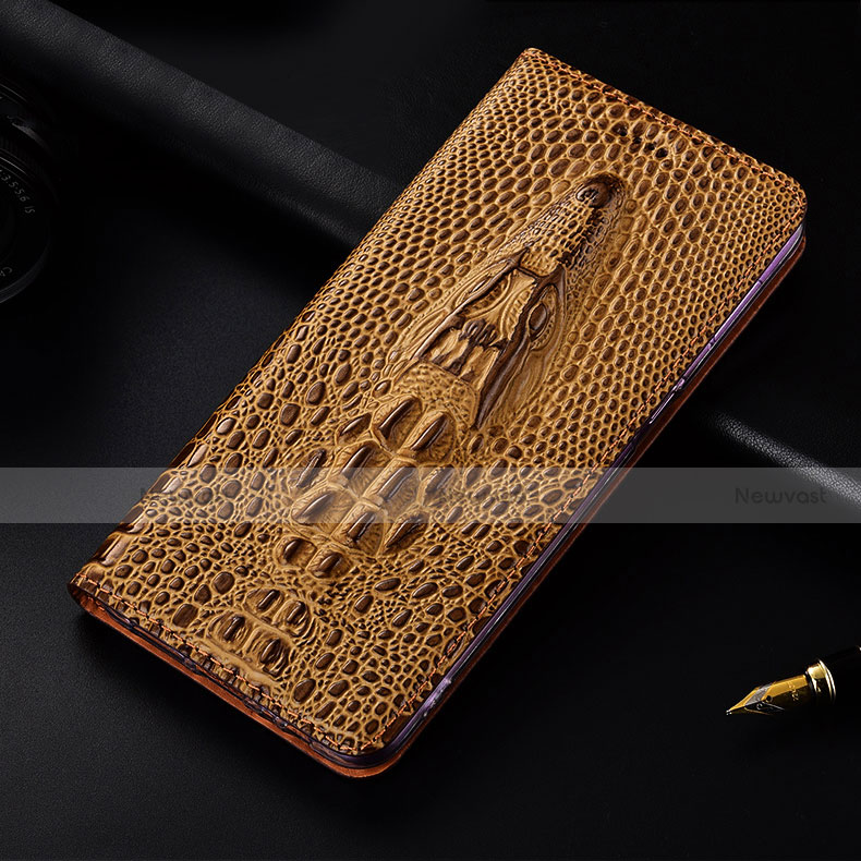 Leather Case Stands Flip Cover H15 Holder for Apple iPhone 13 Mini