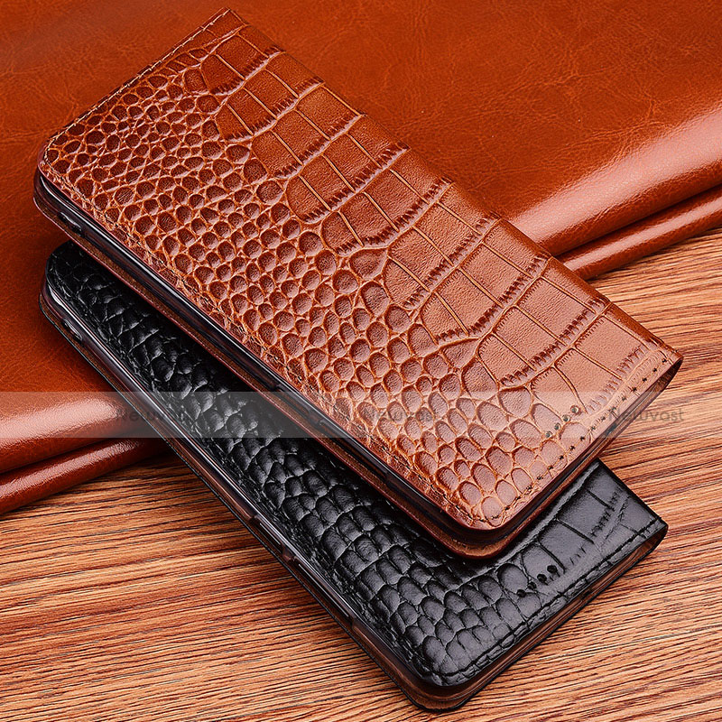 Leather Case Stands Flip Cover H22 Holder for Apple iPhone 15 Pro Max