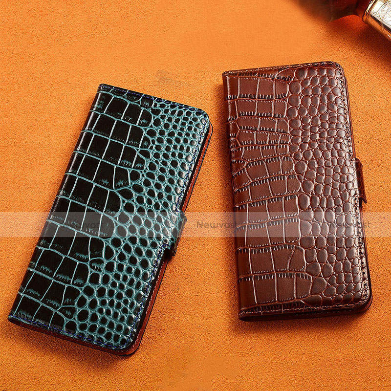 Leather Case Stands Flip Cover H23 Holder for Apple iPhone 14 Pro