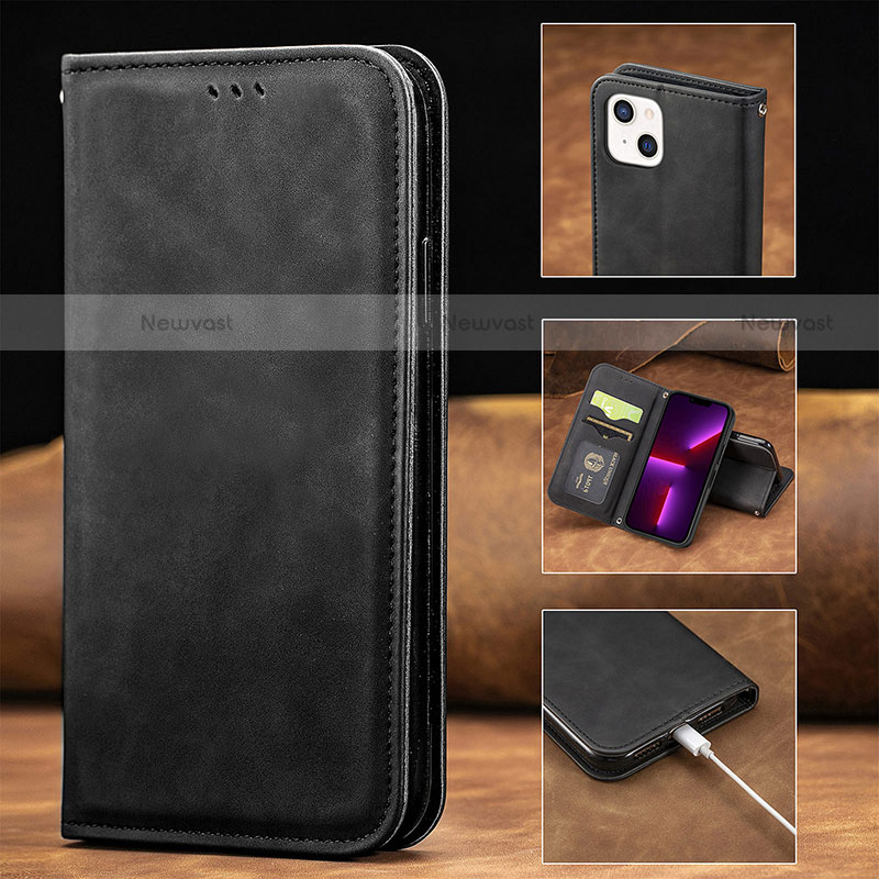 Leather Case Stands Flip Cover H30 Holder for Apple iPhone 13