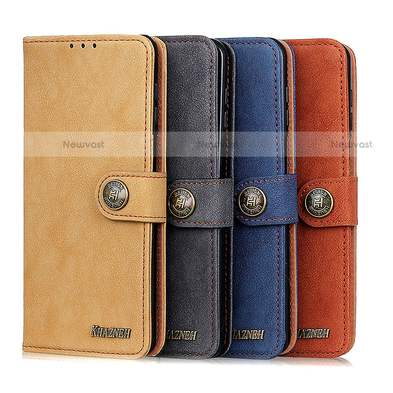 Leather Case Stands Flip Cover Holder A01D for Motorola Moto E32s