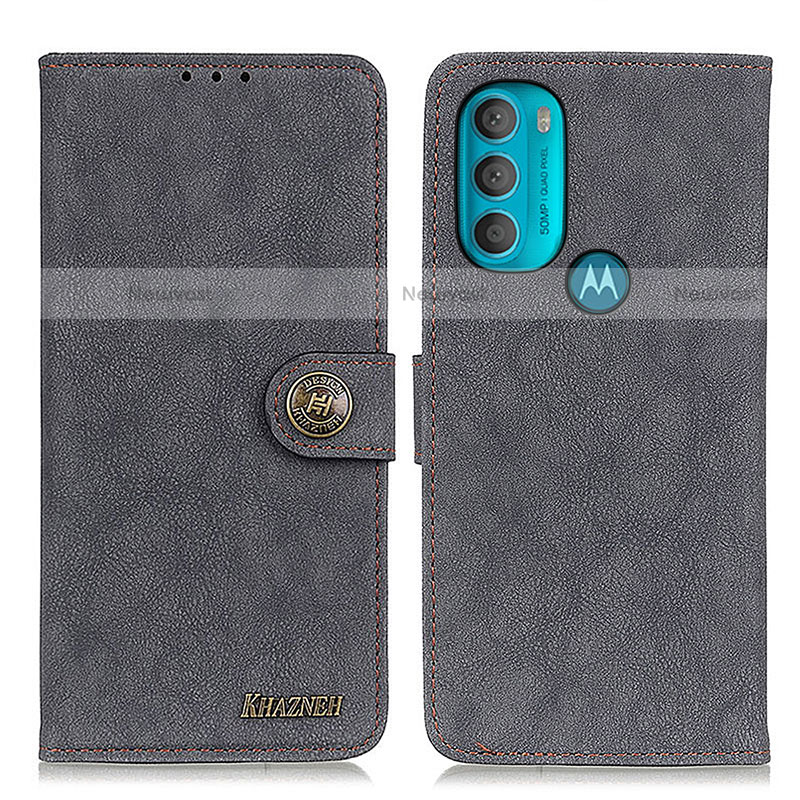 Leather Case Stands Flip Cover Holder A01D for Motorola Moto G71 5G