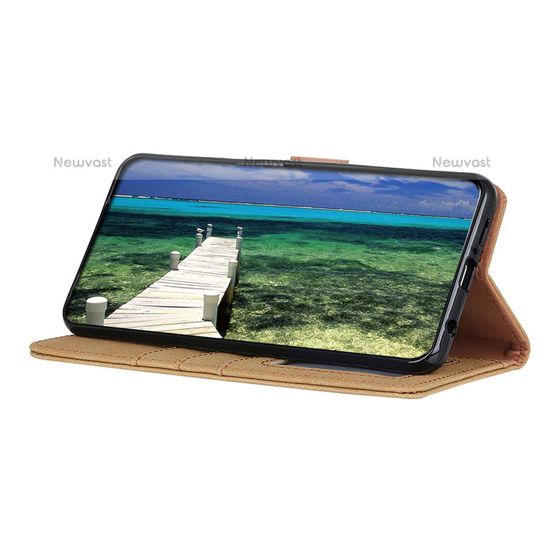 Leather Case Stands Flip Cover Holder A01D for Oppo F21 Pro 4G