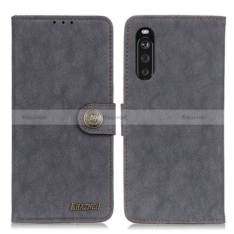 Leather Case Stands Flip Cover Holder A01D for Sony Xperia 10 III