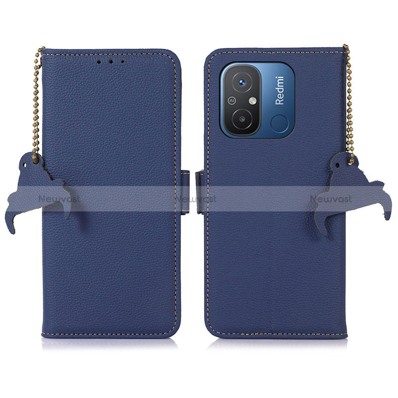 Leather Case Stands Flip Cover Holder A01D for Xiaomi Redmi 11A 4G