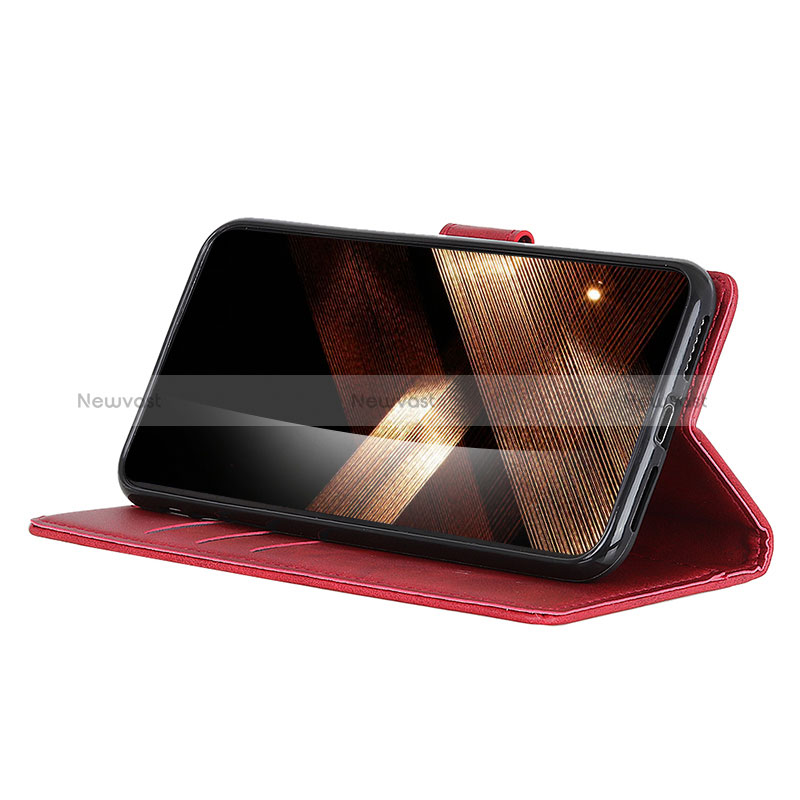 Leather Case Stands Flip Cover Holder A01D for Xiaomi Redmi 13C