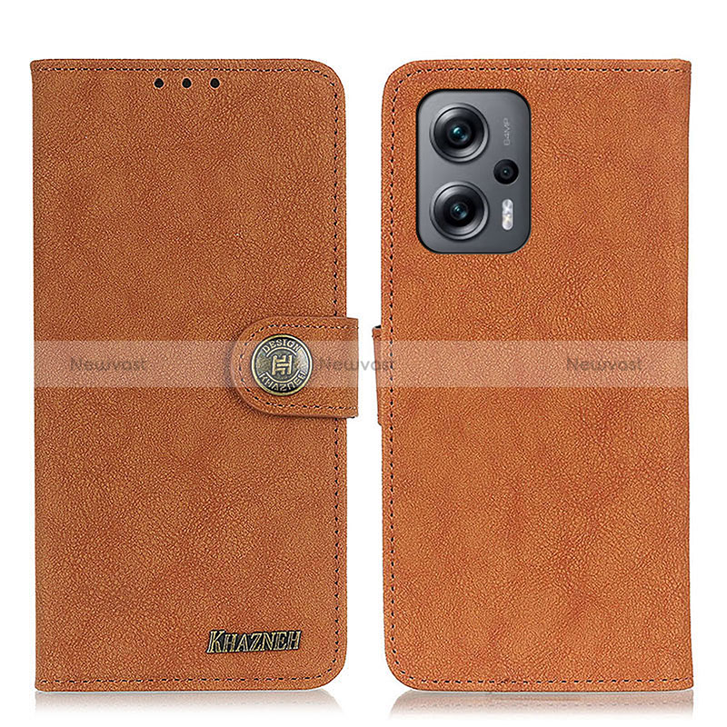 Leather Case Stands Flip Cover Holder A01D for Xiaomi Redmi Note 12 Turbo 5G