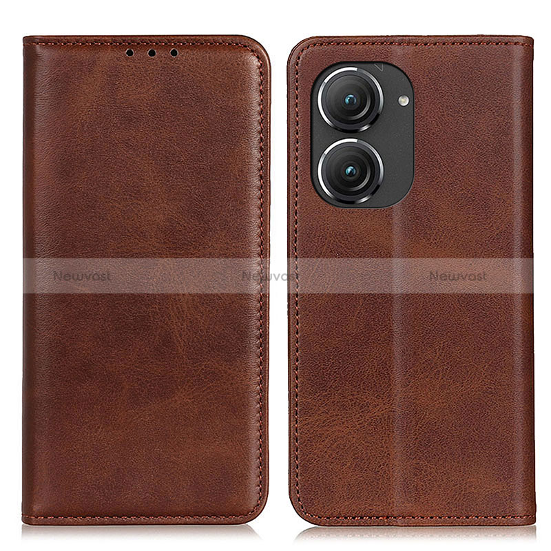 Leather Case Stands Flip Cover Holder A02D for Asus Zenfone 9