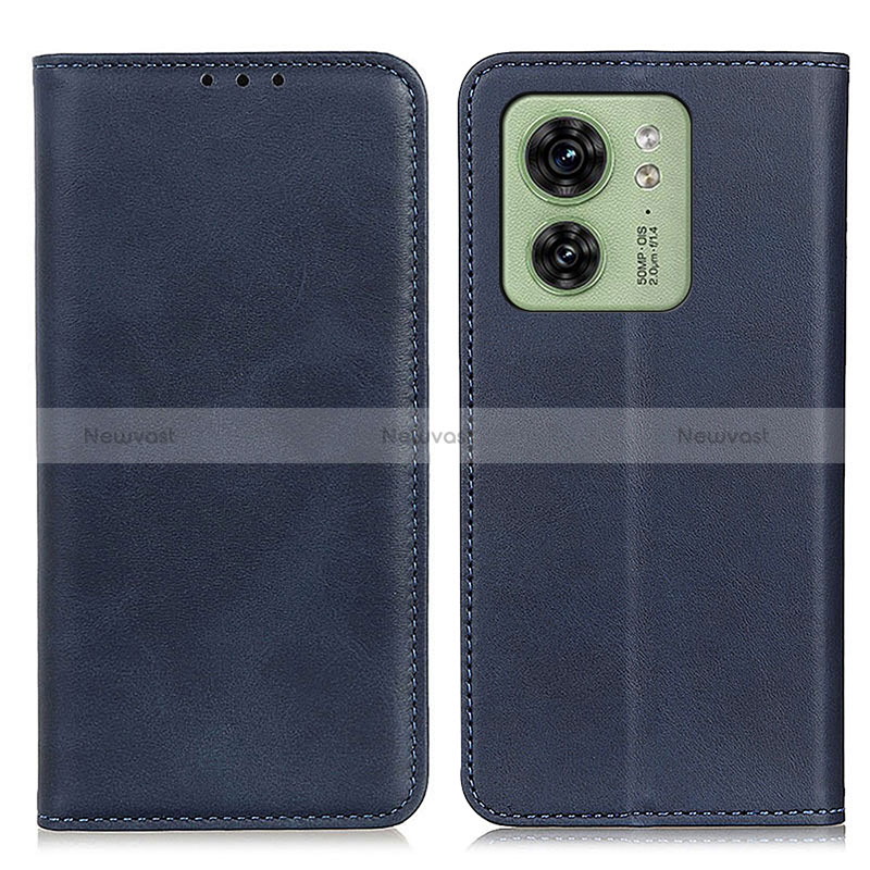 Leather Case Stands Flip Cover Holder A02D for Motorola Moto Edge (2023) 5G