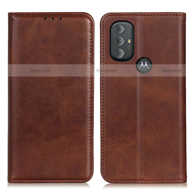 Leather Case Stands Flip Cover Holder A02D for Motorola Moto G Play (2023)