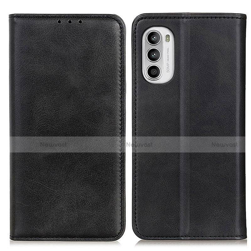 Leather Case Stands Flip Cover Holder A02D for Motorola Moto G71s 5G