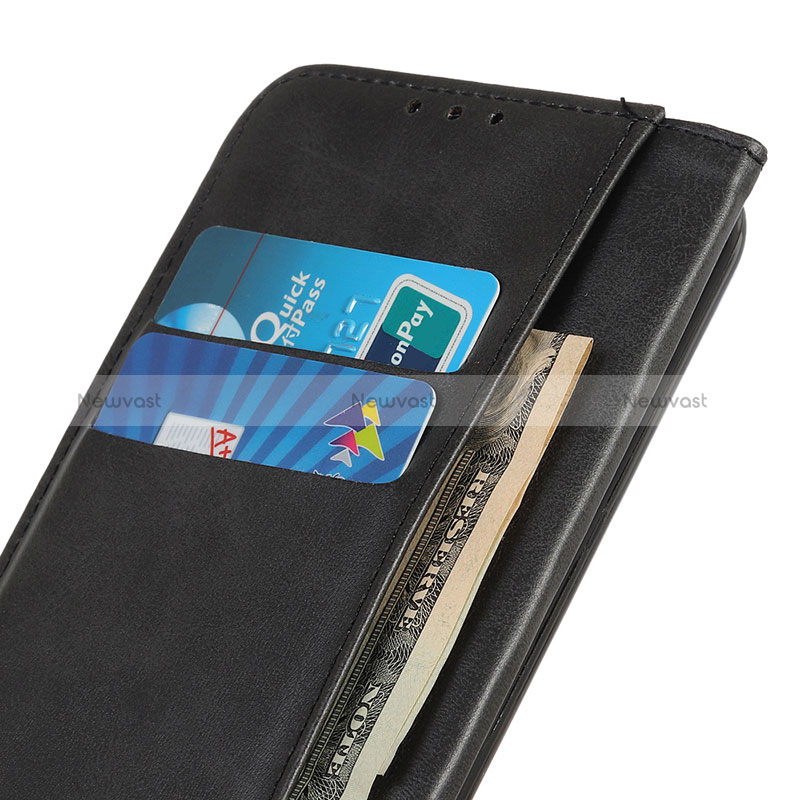 Leather Case Stands Flip Cover Holder A02D for Motorola Moto G73 5G
