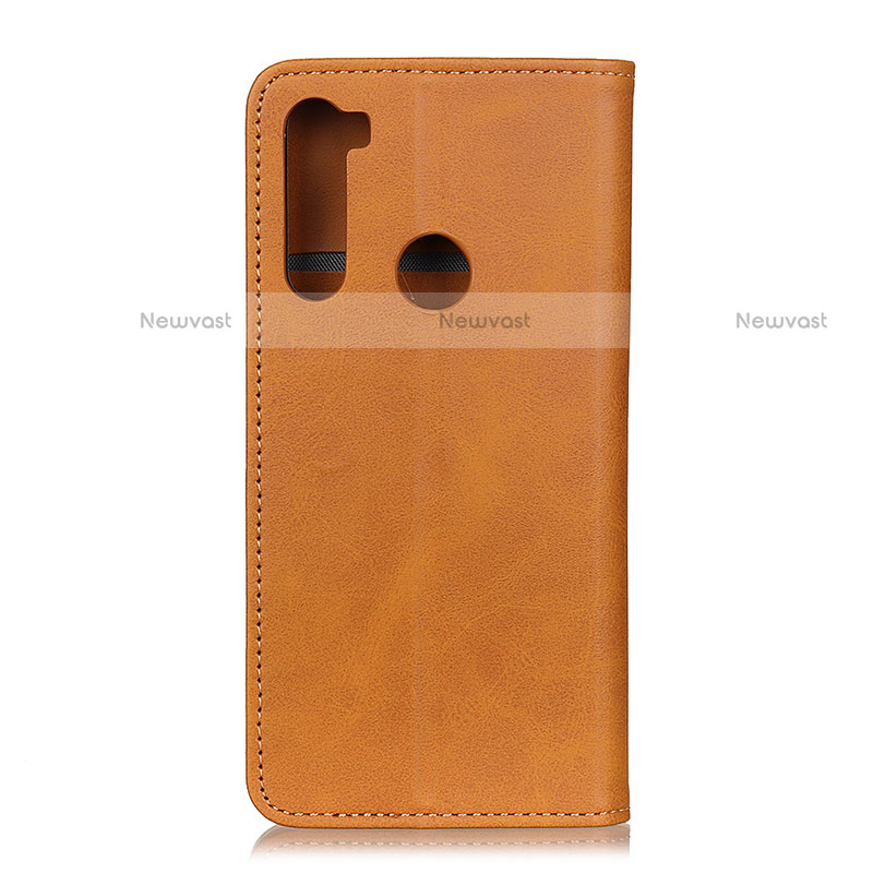 Leather Case Stands Flip Cover Holder A02D for Motorola Moto One Fusion Plus