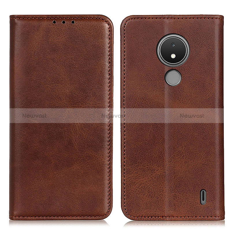 Leather Case Stands Flip Cover Holder A02D for Nokia C21